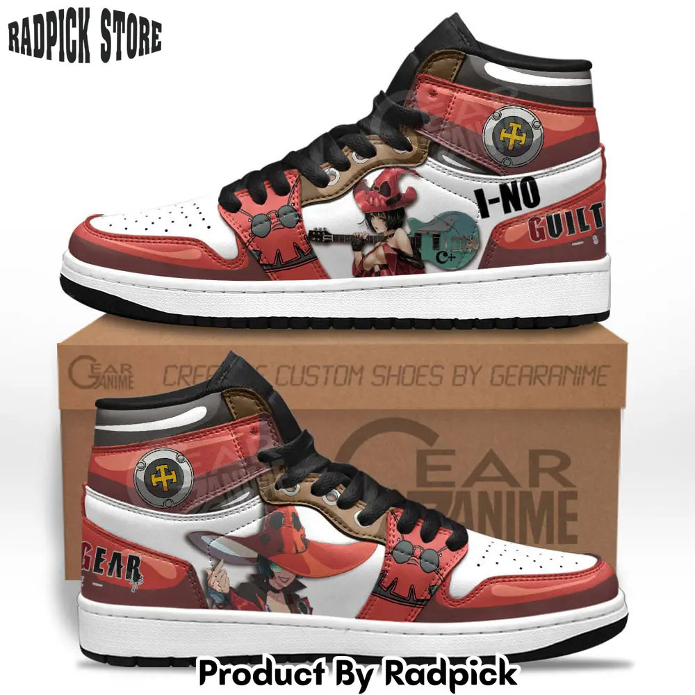 Ino air jordan high top sneakers anime guilty gear mn13  rp0248978
